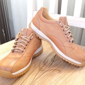 Perry Ellis America Tan Leather Oxford Sneaker